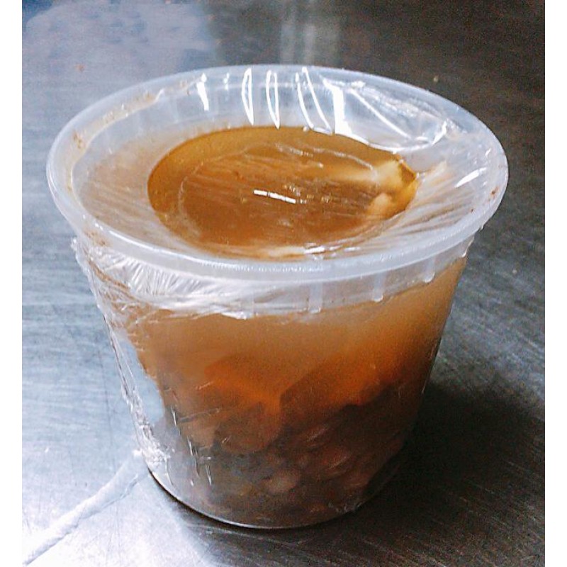 花生眉豆蠔豉燉雞腳