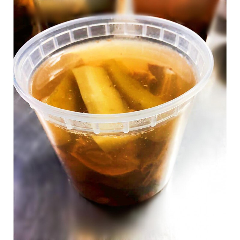 涼瓜黃豆燉唐排 