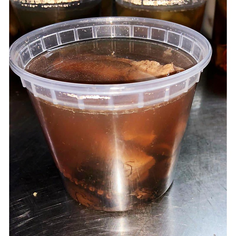 髮菜蠔豉蓮藕章魚燉唐排