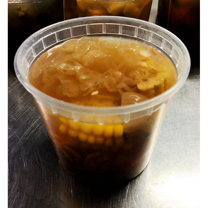 合桃海底椰燉雪耳素湯